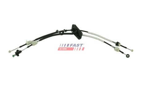 Трос перемикання передач подвійний Fiat Ducato 2.2HDI (06-) (12-) 1115/847+1048/777мм FAST FT73084