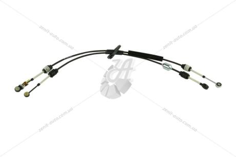 Трос КПП Master III/ Opel Movano B (10-) (1115/855+1225/870мм) FAST FT73085