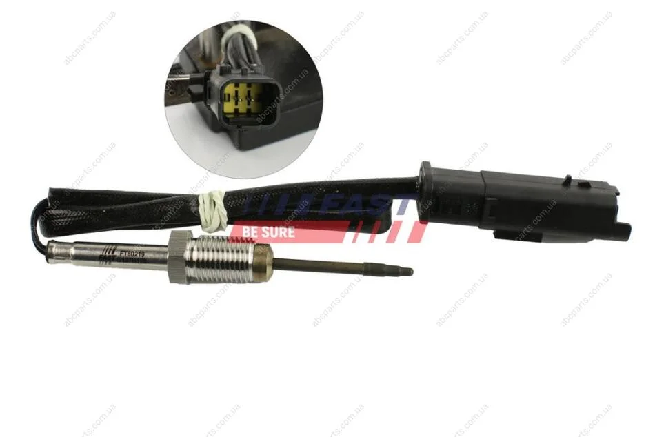 Датчик температури випускних газiв Citroen C3/ C4 Picasso/ C5 III/ 207/208/508/5008 1.6 HDI (08-) Fast FAST FT80219 (фото 1)