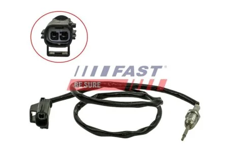 Датчик температури випускних газiв (середн) Transit 2.2 HDI (12-) Fast FAST FT80224