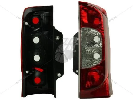 Ліхтар лівий без плати Fiat Fiorino (07-) Fast FAST FT86381