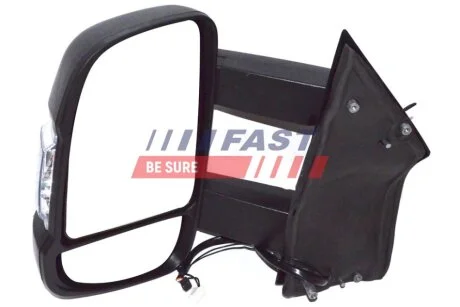 Зеркало лев.с подогревом Fiat Ducato (06-)(14-)+датчик 8 PIN + 2 PIN Fast FAST FT88168