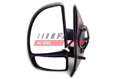 Дзеркало електр. коротке лів Fiat Ducato (02-) з підігрівом 7-PIN FAST FT88267