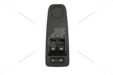 Блок кнопок склопідйомника лівого Fiat Ducato (06-) black FAST FT91956
