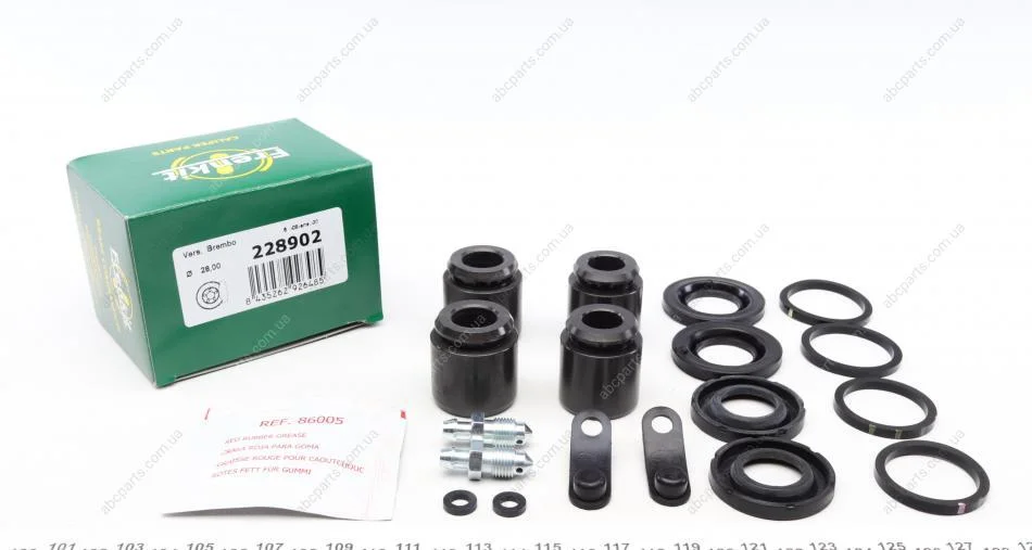 Ремкомплект супорту заднього (d=28/30mm + поршні) VW Touareg (02-)/Audi Q7 (06-) ver.Brembo Frenkit FRENKIT '228902 (фото 1)