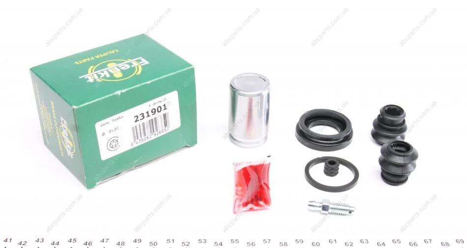 Ремкомплект суппорта заднего Hyundai Accent III/KIA Rio II (d=30.9mm)(Kasko)(+поршень) Frenkit FRENKIT 231901 (фото 1)