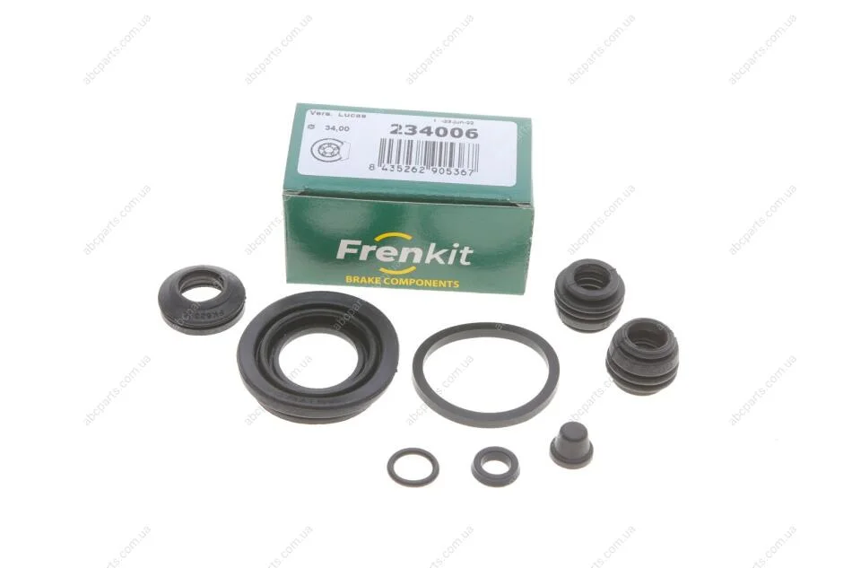 Ремкомплект супорту заднього Honda Accord/Civic 90- (d=34mm)(Lucas/Nih/TRW) Frenkit FRENKIT 234006 (фото 1)