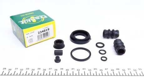 Ремкомплект супорту заднього Opel Astra (G / H) / Zafira A (d = 34mm) (Lucas) Frenkit FRENKIT 234019