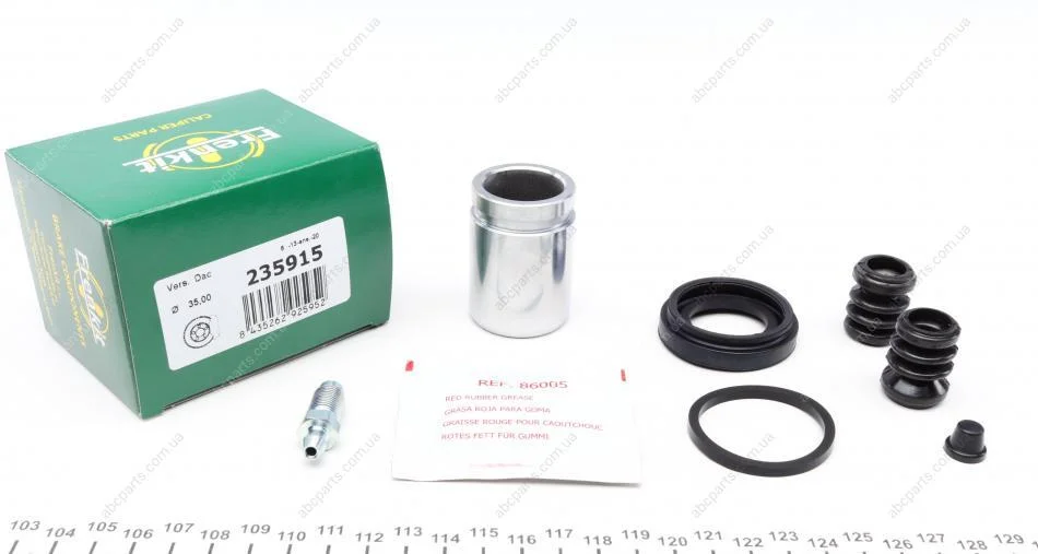 Ремкомплект суппорта заднего Chevrolet Epica/Evanda 02- (d=35mm)(Dac)(+поршень) Frenkit FRENKIT 235915 (фото 1)