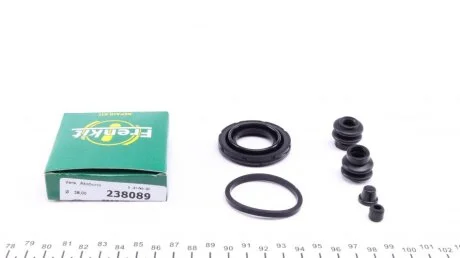 Ремкомплект супорта заднього Nissan Leaf (10-) (d=38mm) (Akebono) Frenkit FRENKIT '238089