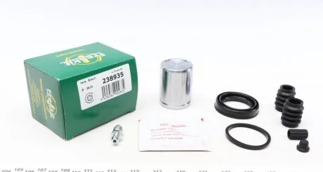 Ремкомплект супорту заднього Toyota Avensis/Corolla 03-09 (d=38mm)(Bosch)(+поршень) Frenkit FRENKIT 238935