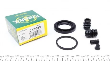 Ремкомплект суппорта заднего Hyundai Santa Fe II/SsangYong Rexton (d=43mm)(Mando) Frenkit FRENKIT 243032
