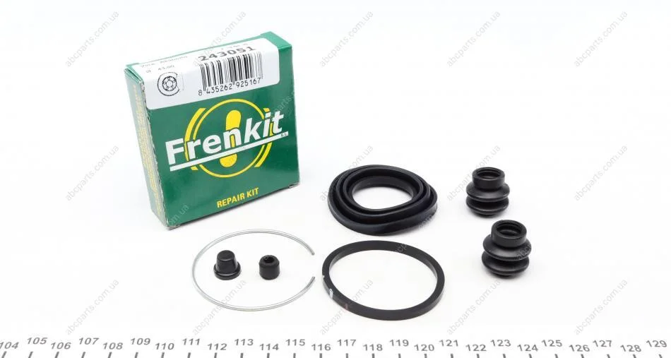 Ремкомплект супорту заднього Renault Koleos 08-(d=43mm)(A Frenkit FRENKIT 243051 (фото 1)