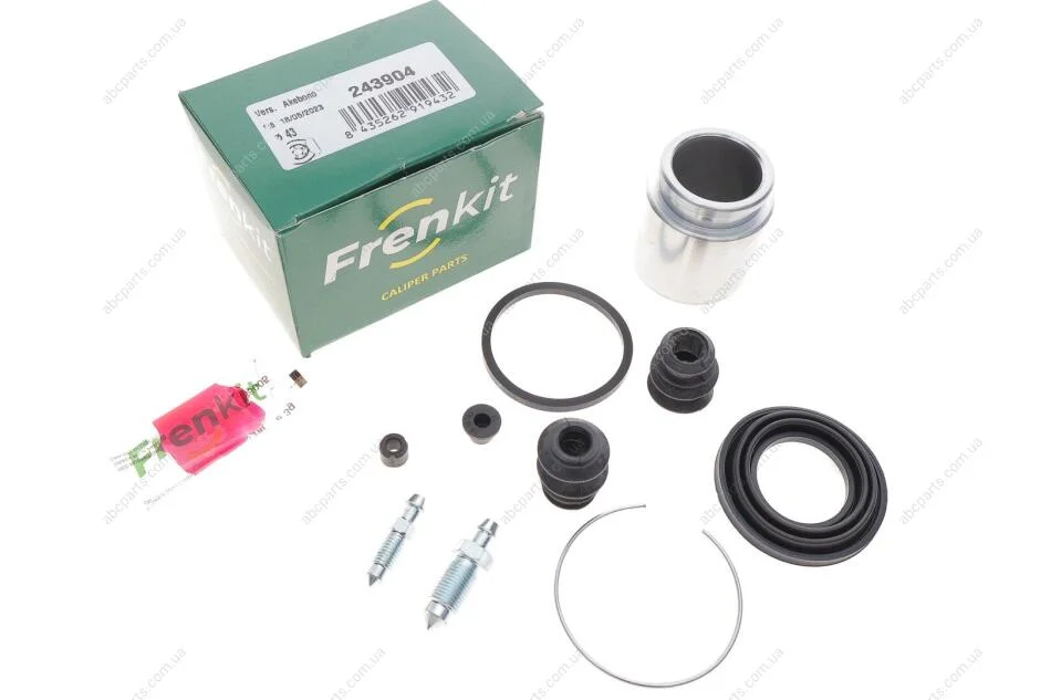 Ремкомплект супорту заднього Mitsubishi Pajero 90- (d=43mm)(Akebono)(+поршень) Frenkit FRENKIT 243904 (фото 1)