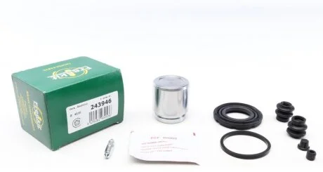 Ремкомплект супорту заднього Nissan Murano II/Pathfinder/Qashqai/Renault Koleos (d=43mm)(Akebono)(+поршень) Frenkit FRENKIT 243946