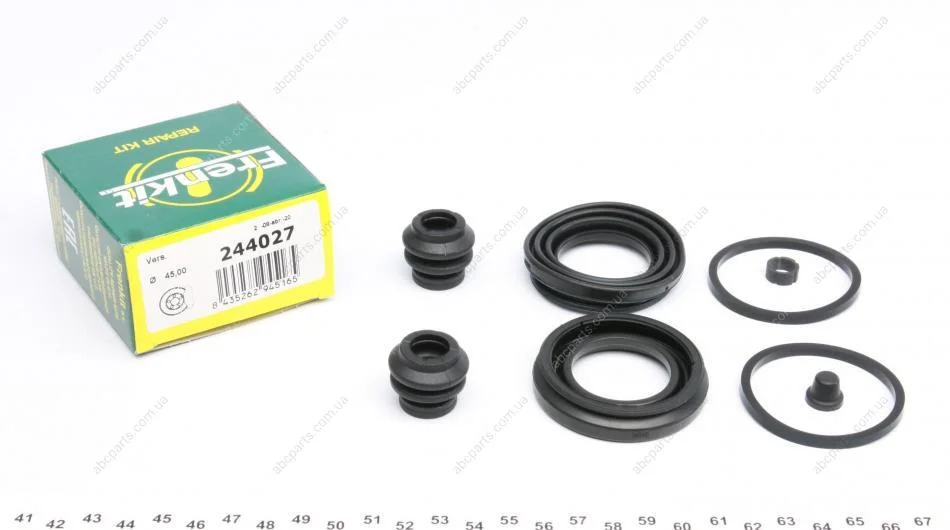 Ремкомплект супорту переднього (d=45mm) Toyota Highlander (13-)/Lexus RX (08-) ver.Advics Frenkit FRENKIT '244027 (фото 1)