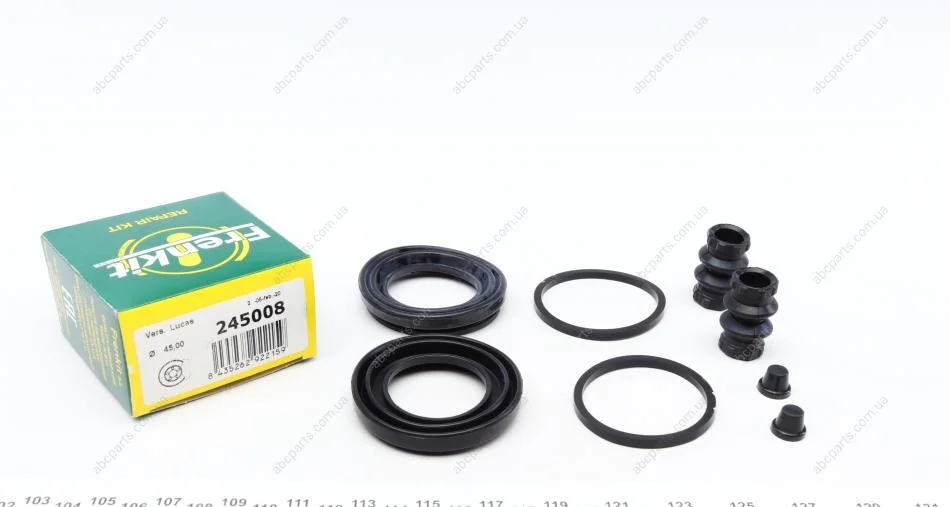 Ремкомплект супорту переднього Citroen Jumper/Fiat Ducato/Scudo/Peugeot Boxer/Expert (d=45/48mm)(Lucas) Frenkit FRENKIT 245008 (фото 1)