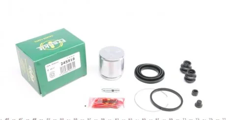 Ремкомплект супорту заднього Mitsubishi Pajero II,III,IV (00-)(Akebono)(d=45)(+поршень) Frenkit FRENKIT '245916