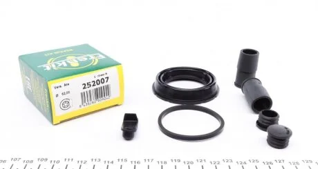 Ремкомплект суппорта переднего Opel Astra G/H/Zafira A (d=52mm)(Ate) Frenkit FRENKIT 252007