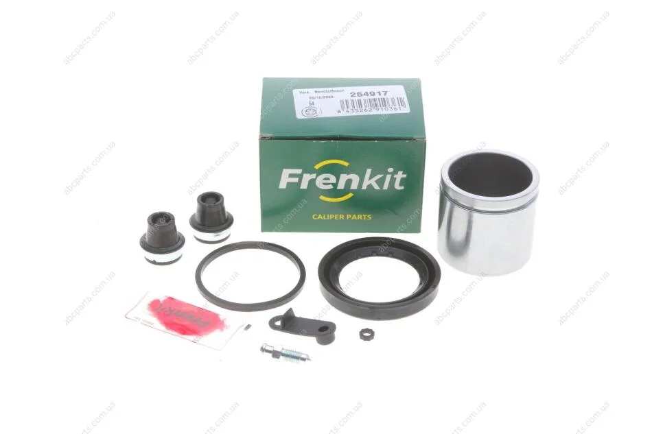 Ремкомплект супорту переднього Citroen Xsara/Peugeot 306/Renault Kangoo (d=54mm)(Bendix/Bosch)(+поршень) Frenkit FRENKIT 254917 (фото 1)
