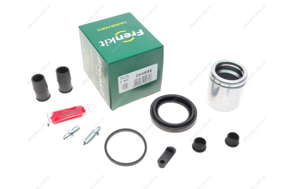 Ремкомплект супорту переднього Skoda Octavia/VW Jetta III/Caddy III (d=54mm)(Ate)(+поршень) Frenkit FRENKIT 254931 (фото 1)