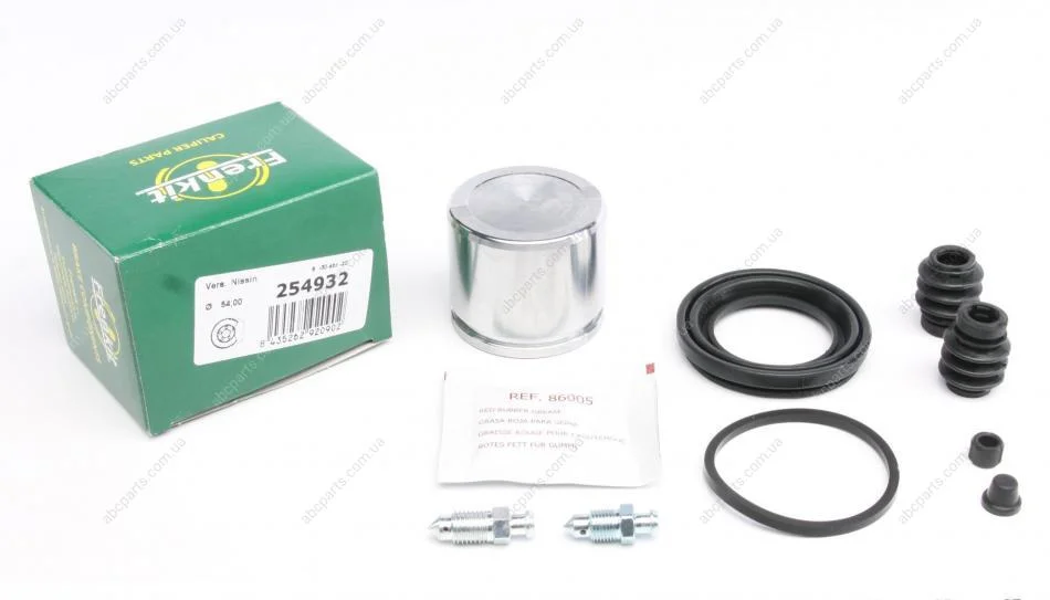 Ремкомплект суппорта переднего Honda Civic 91- (d=54mm)(Nih) (+поршень) Frenkit FRENKIT 254932 (фото 1)