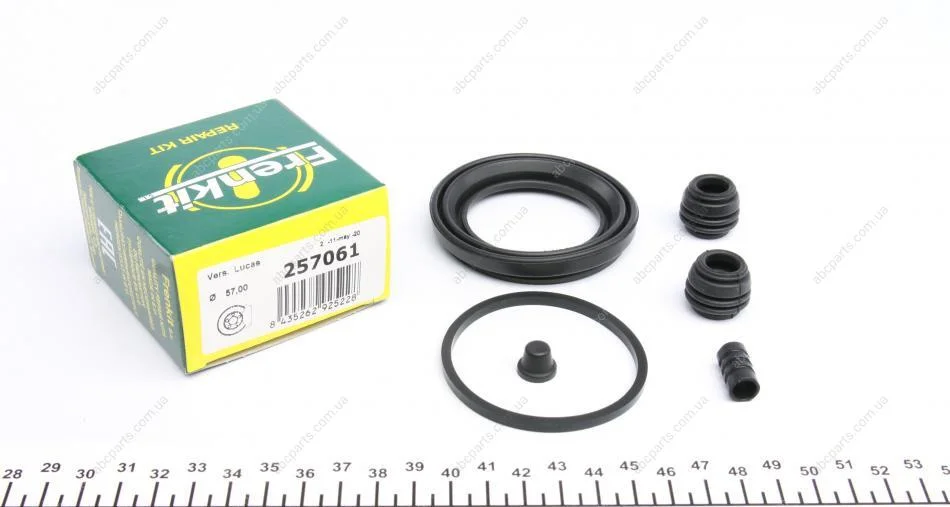 Ремкомплект суппорта переднего Toyota Corolla (E12) (d=57mm)(Lucas) Frenkit FRENKIT 257061 (фото 1)