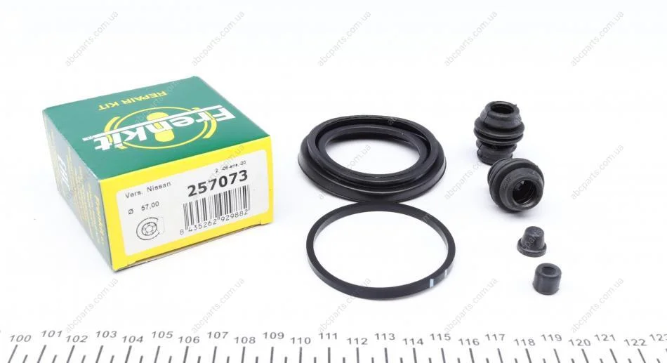 Ремкомплект супорту переднього Nissan Juke (F15)/Leaf/Tiida (d=57mm)(Niss) Frenkit FRENKIT 257073 (фото 1)