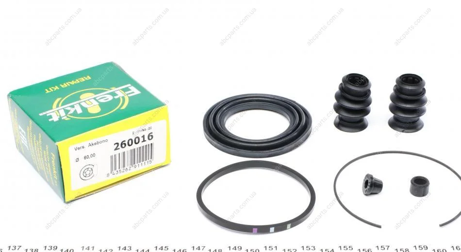Ремкомплект супорта переднього Opel Frontera A, B (d=60mm)(Akebono) Frenkit FRENKIT '260016 (фото 1)