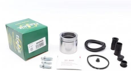 Ремкомплект супорту переднього BMW 5 (E34/E39)/7 (E32)/X5 (E53)(d=60mm)(Ate)(+поршень) Frenkit FRENKIT 260906