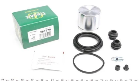 Ремкомплект суппорта переднего Hyundai Sonata (YF/LF/DN8)/Kia Sportage (JE/SL/QL) (d=60mm)(Kasko/Mobis)(+поршень) Frenkit FRENKIT 260970