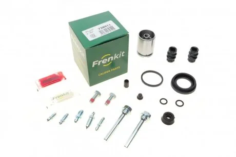 Ремкомплект супорту заднього Audi/Ford/Honda/Opel/Peugeot/Renault/Skoda/VW (d=38mm)(Lukas/TRW)(+поршень/напрямні) Frenkit FRENKIT 738911