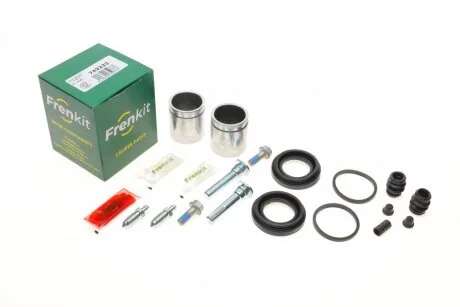Ремкомплект супорту переднього (d=43mm + поршні + напрямні) Nissan Navara D22 (96-)/Ford Ranger (97-) ver.Tokico Frenkit FRENKIT '743223
