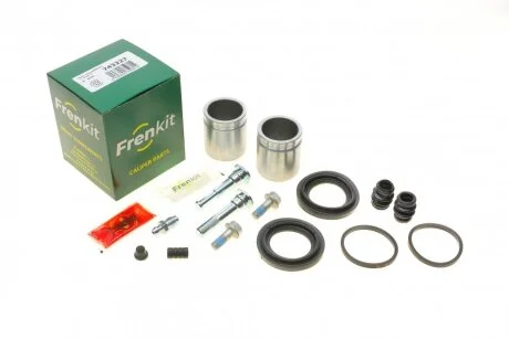 Ремкомплект супорту переднього Hyundai Santa Fe I (d=43mm)(Mando)(+поршень/напрямні) Frenkit FRENKIT 743227