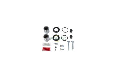 Ремкомплект супорту переднього (d=44mm + поршні + напрямні) Nissan X-Trail (01-) ver.Akebono FRENKIT '744248
