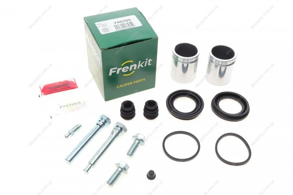 Ремкомплект супорту переднього (d=45mm + поршні + напрямні) Honda CR-V (12-) ver.Nissan Frenkit FRENKIT '745705 (фото 1)