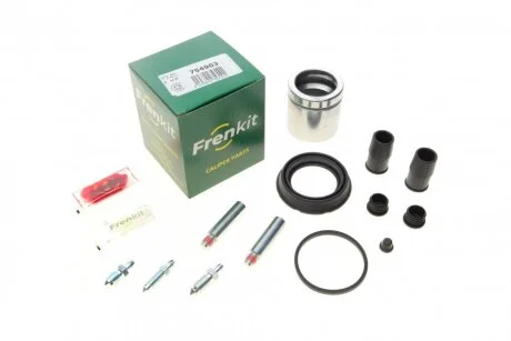 Ремкомплект супорту переднього Skoda Fabia (II/III)/Octavia II/VW Golf (V/VI) (d=54mm)(Ate)(+поршень/напрямні) Frenkit FRENKIT 754903