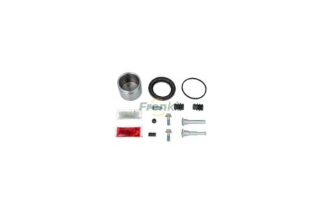 Ремкомплект супорту переднього (d=61mm + поршень + напрямні) Mitsubishi L200 (96-) ver.Akebono FRENKIT '760584