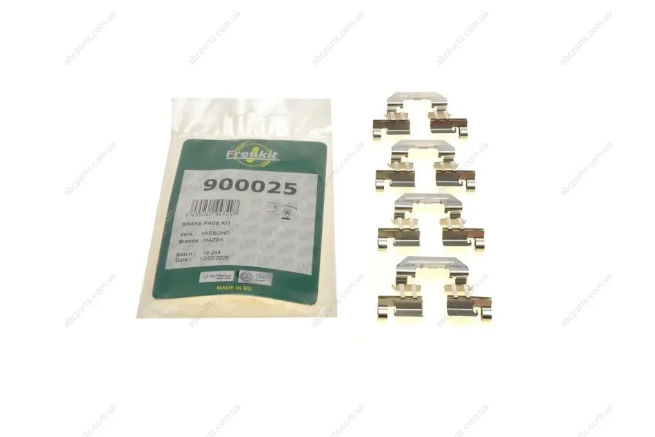 Комплект установочный тормозных колодок задних Mazda 3 (BM, BN) (13-16) Frenkit FRENKIT 900025 (фото 1)