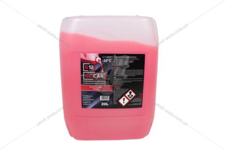 Антифриз LIQUID G12 RED (-35С), 20л, (красный) GLICAR GL 122000