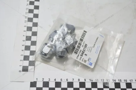 Гайка колеса Авео/Лачетті (легкосплав.диск) (R14/15) GM 94837389