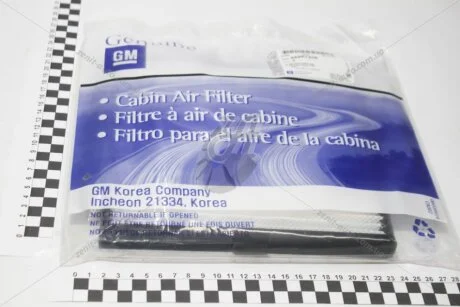Фильтр салона Авео Т255 GM 95981206