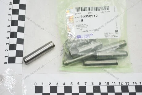 Напрямні втулки клапанів Ланос 1,5/Нексія стандарт (кратно 8) GM 96350912