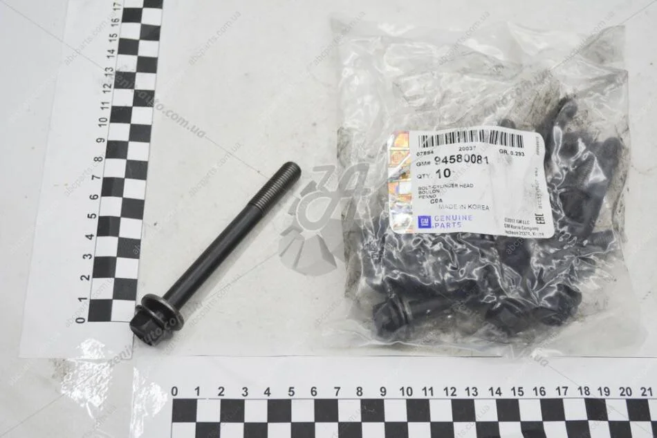 Болт Авео 1,2 16V/Spark III/R2/R4 ГБЦ (кратно 5) GM 96416362 (фото 1)