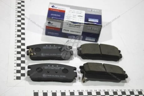 Колодки гальмівні Captiva зад диск (к-т 4 шт) GM 96626075