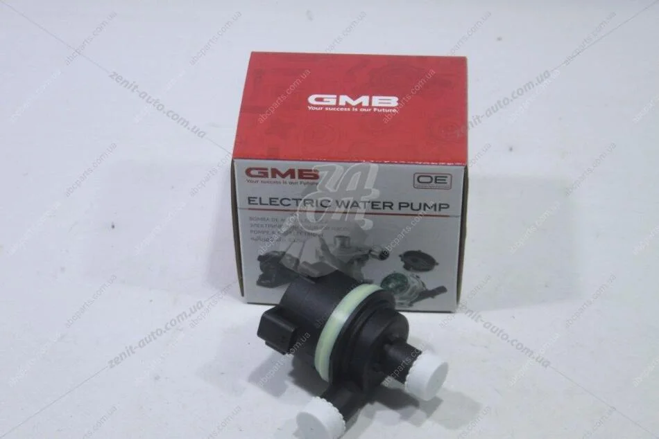 Насос водяний додатковий електричний Audi A1/A4/A5/A6/A7/A8/ Skoda Fabia.Rapid/Roomster/ VW Polo/Jetta/ Bentley Continental (GEWVW003) GMB 'GEWVW003 (фото 1)