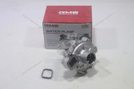 Насос водяний з патрубком та сальником Mazda 2 1.5 14/19-/ 3 1.5/2.0 13-/19-/ 6 2.0/2.5 12- (GWMZ79AH) GMB 'GWMZ79AH