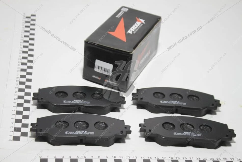 Колодки тормозные передние Toyota Auris/Corollla/RAV4 (SP2093) FRIXA Hankook FPE060 (фото 1)