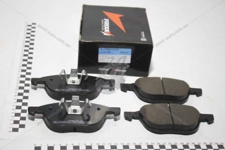 Колодки тормозные передние Ford C-Max (07-)/Focus (05-)/Kuga (08-) (SP1260) FRIXA Hankook FPE101