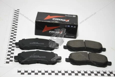 Колодки гальмівні передні Mitsubishi ASX (10-/Lancer (03-)/Outlander (03-) (SP1360) FRIXA Hankook FPE124